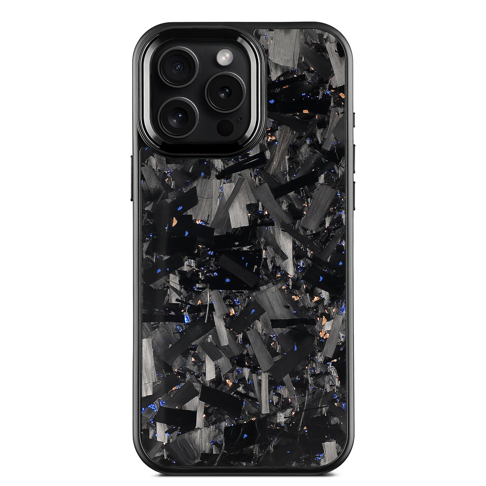 Black Forged Carbon Phone Case