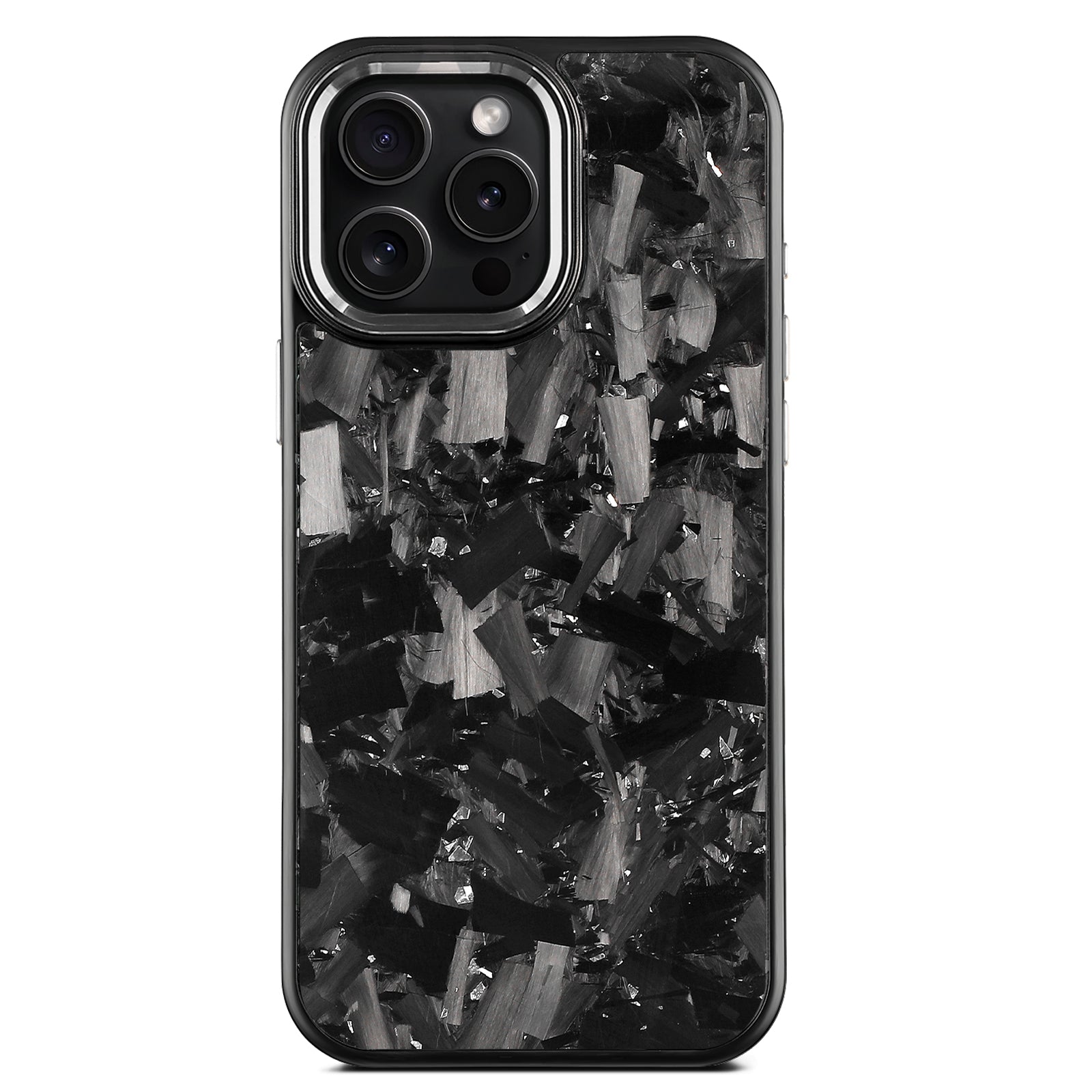 White Forged Carbon Phone Case