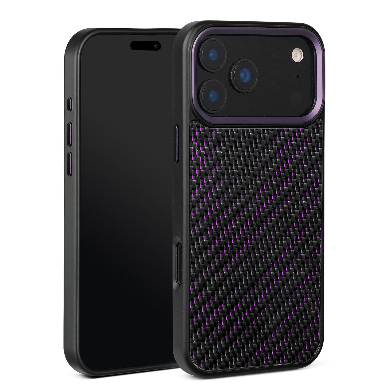 Purple 3k Carbon Phone Case