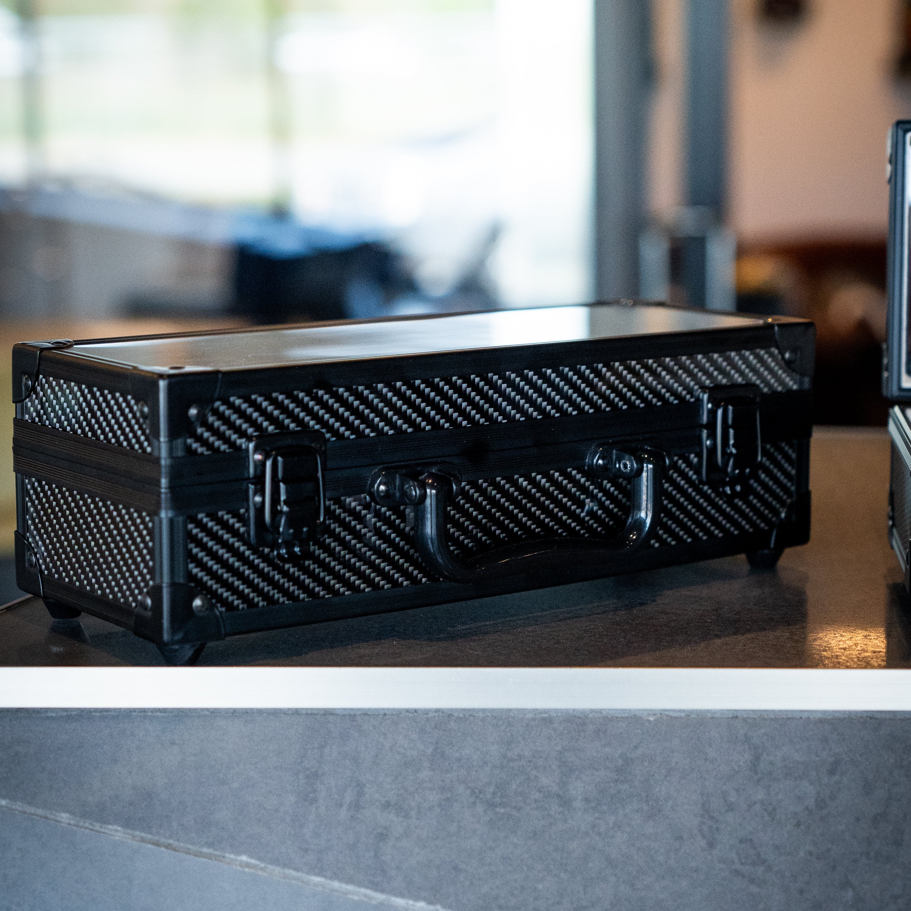 The Motorcase carbon fiber key box by PSF Carbon