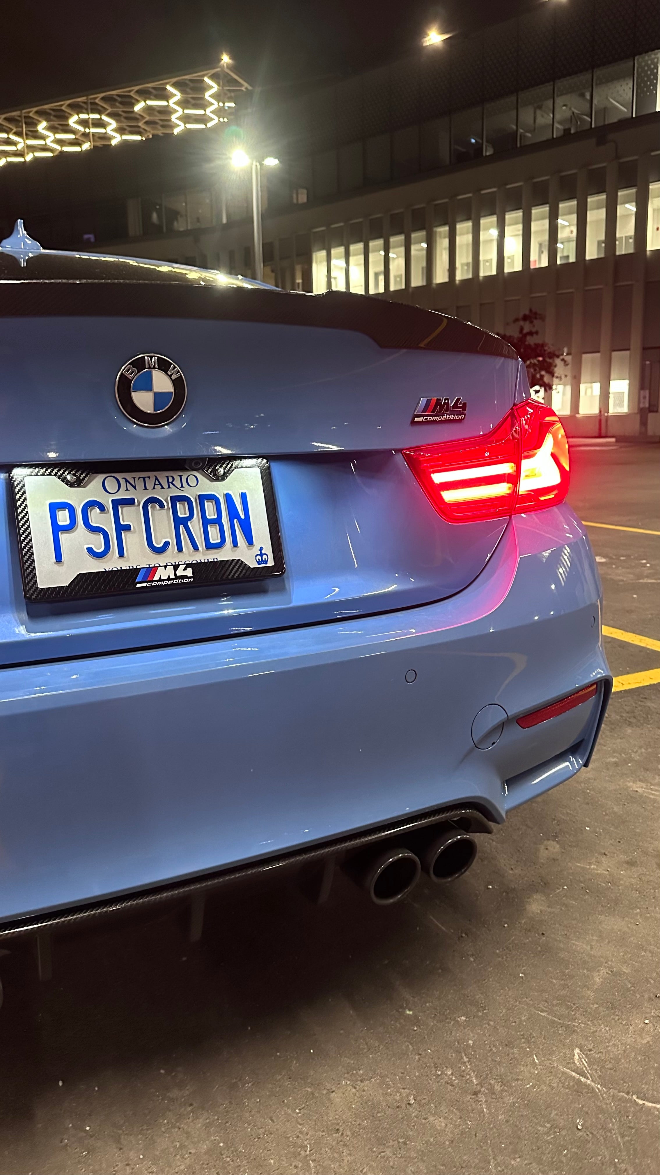 M4 Competition Carbon Fiber Plate Frame