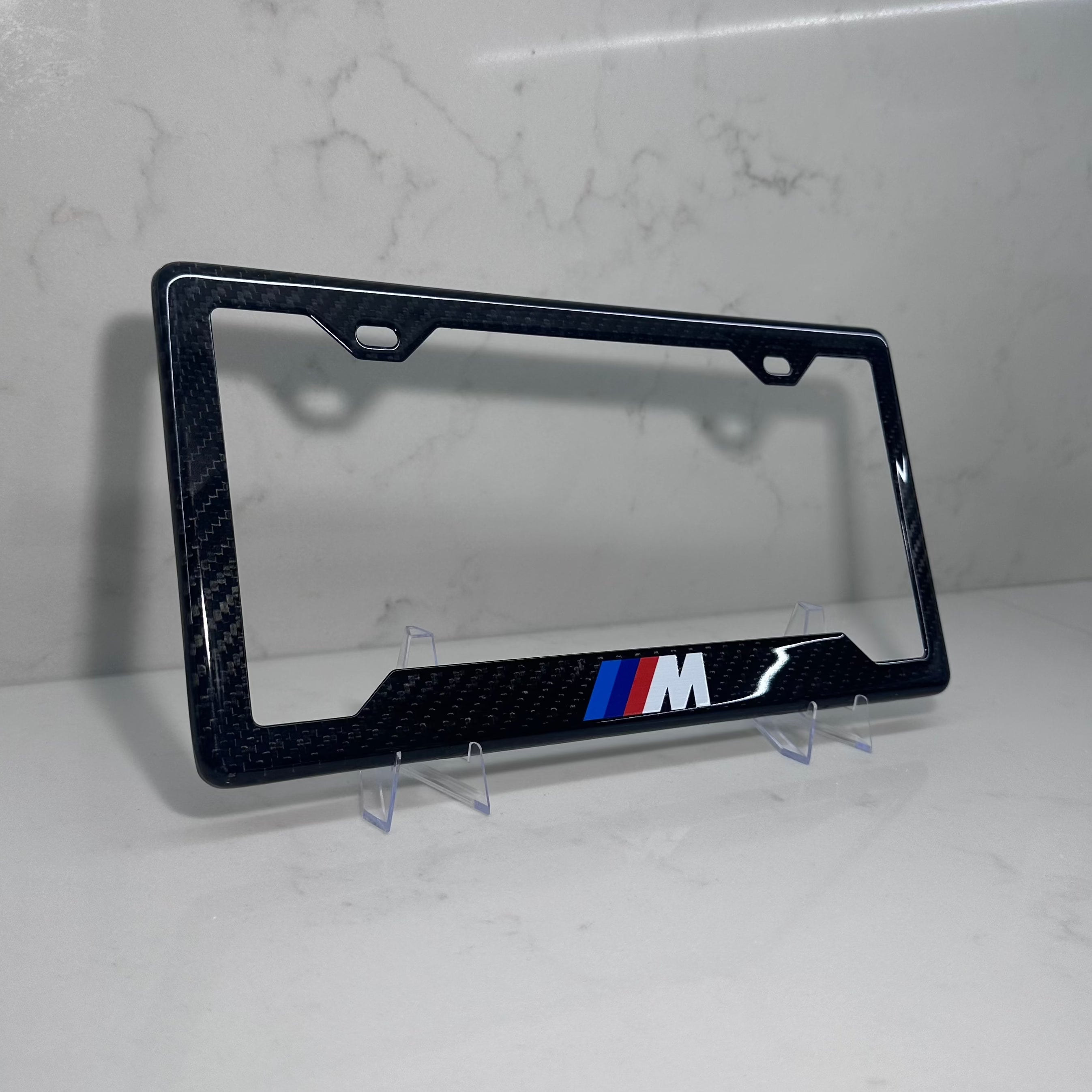 BMW M Carbon Fiber Plate Frame