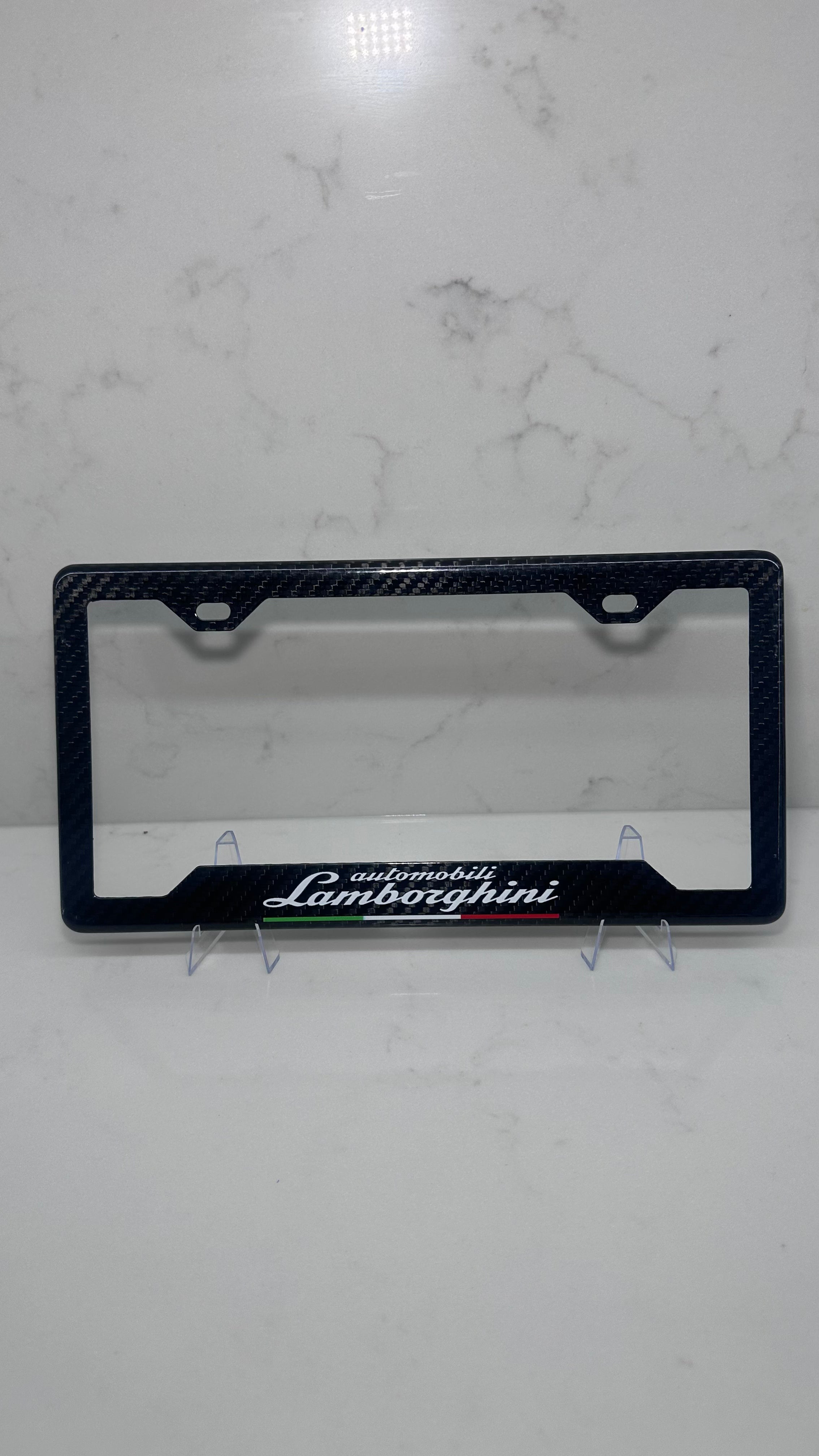 Lamborghini Carbon Fiber Plate Frame