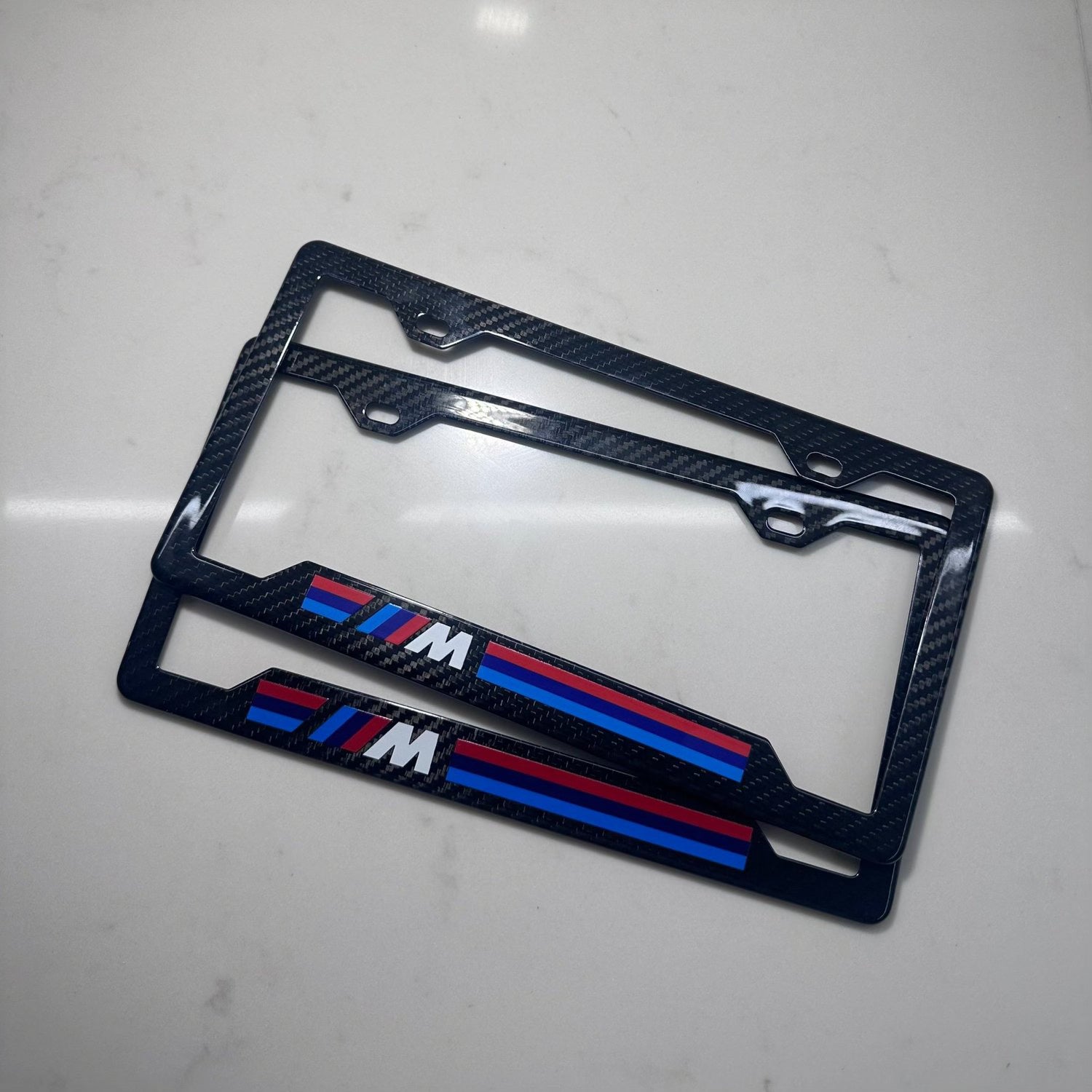 M Tricolour Carbon Fiber Plate Frame