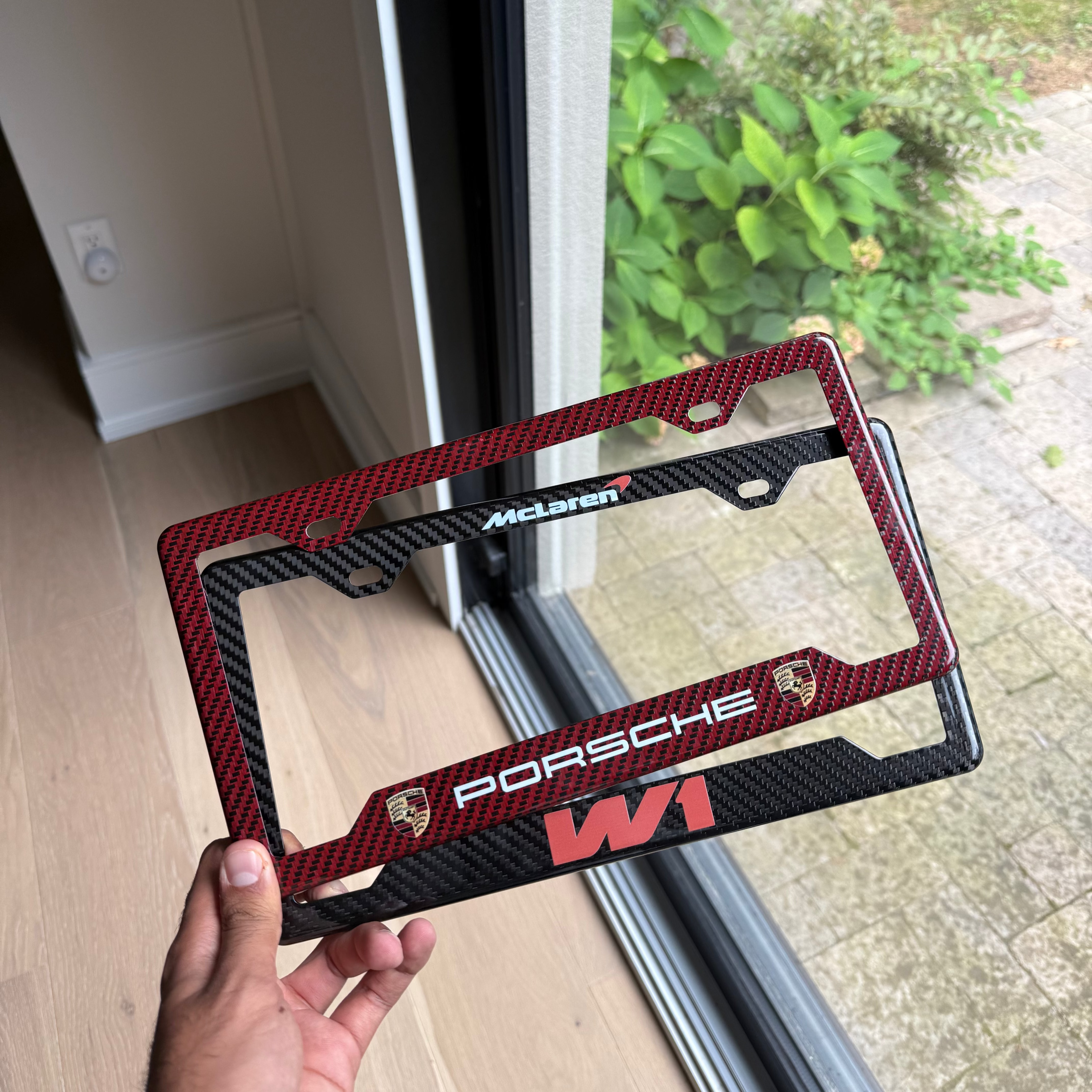 Custom Carbon Fiber Plate Frame