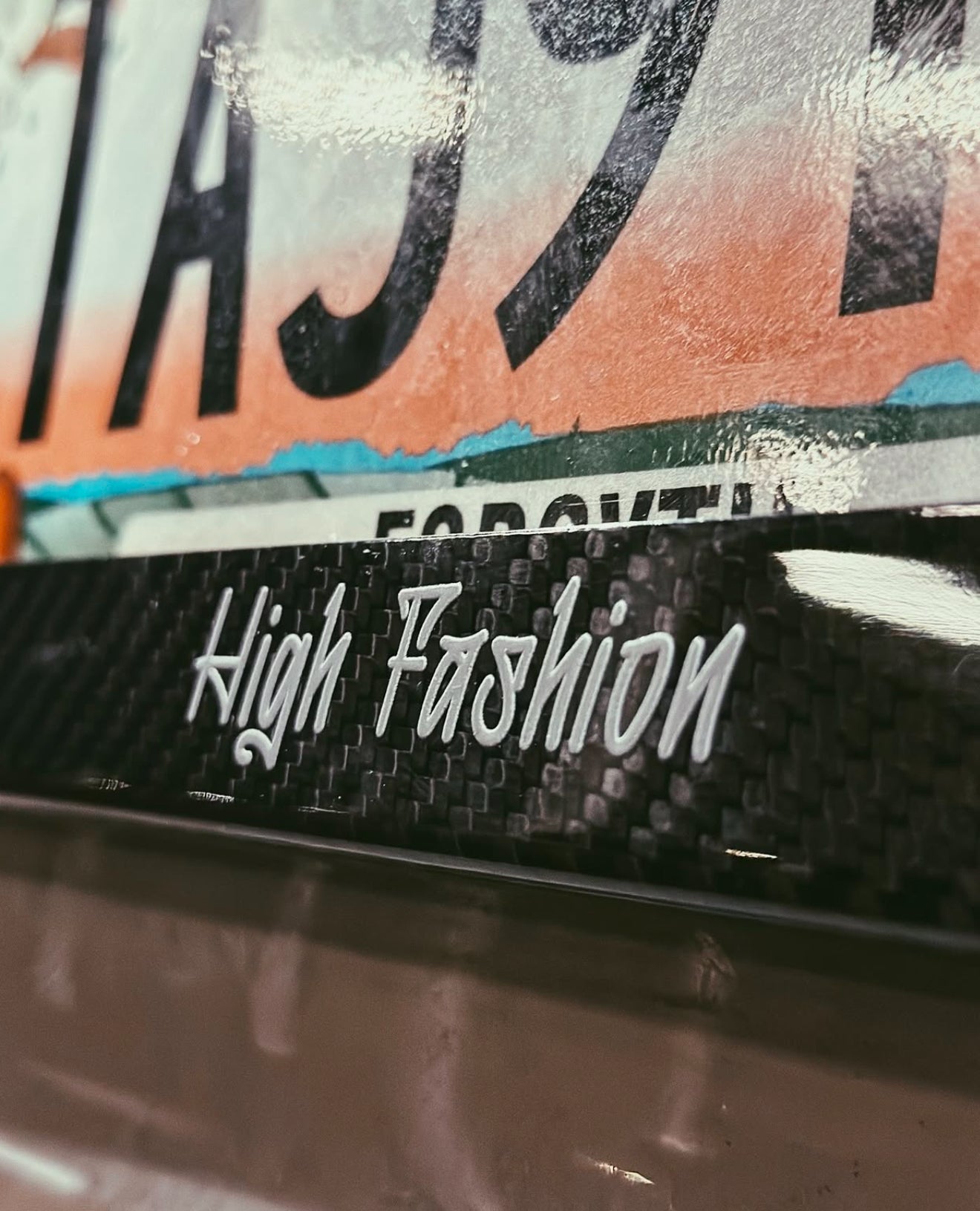 High Fashion Carbon Fiber Plate Frame