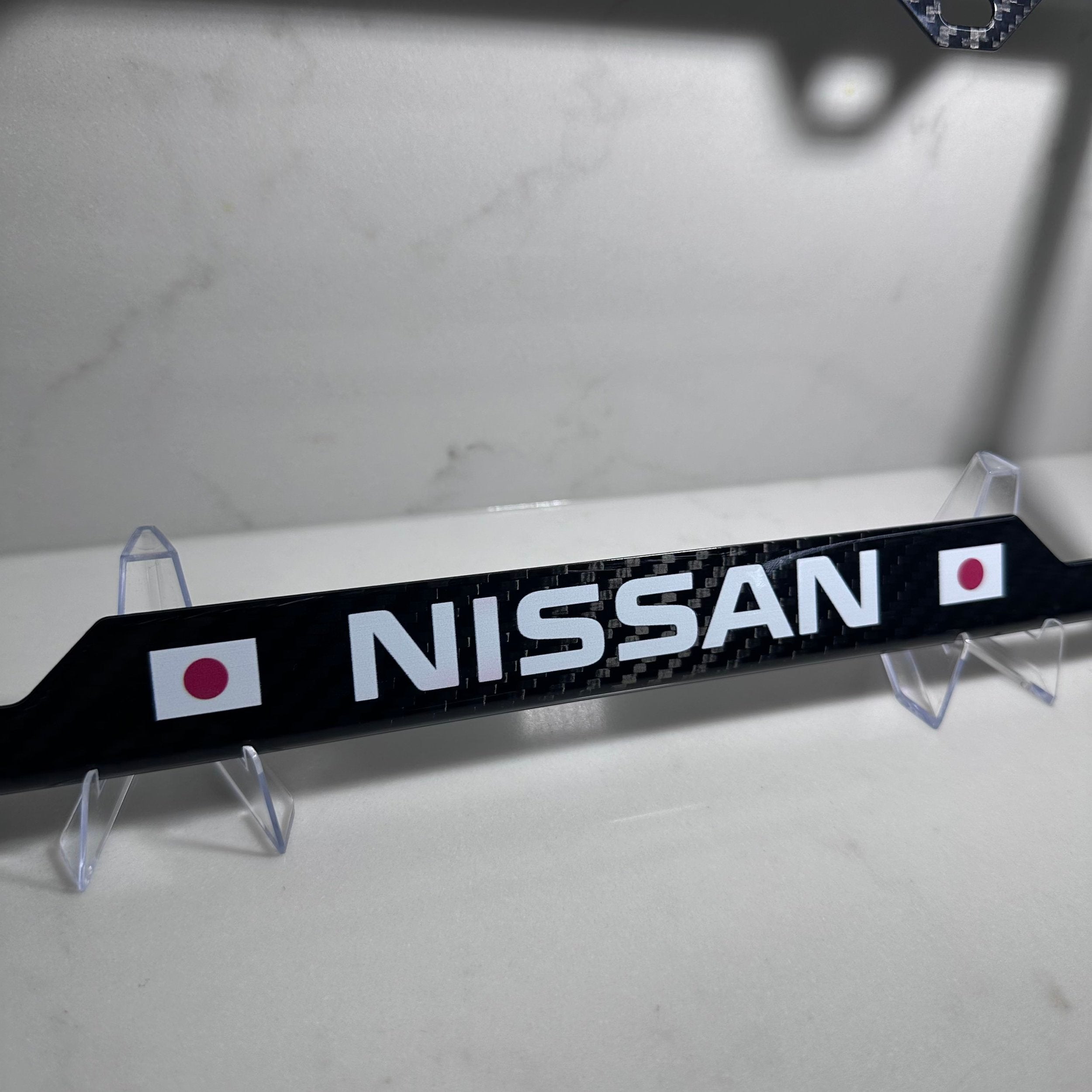 Nissan Carbon Fiber Plate Frame