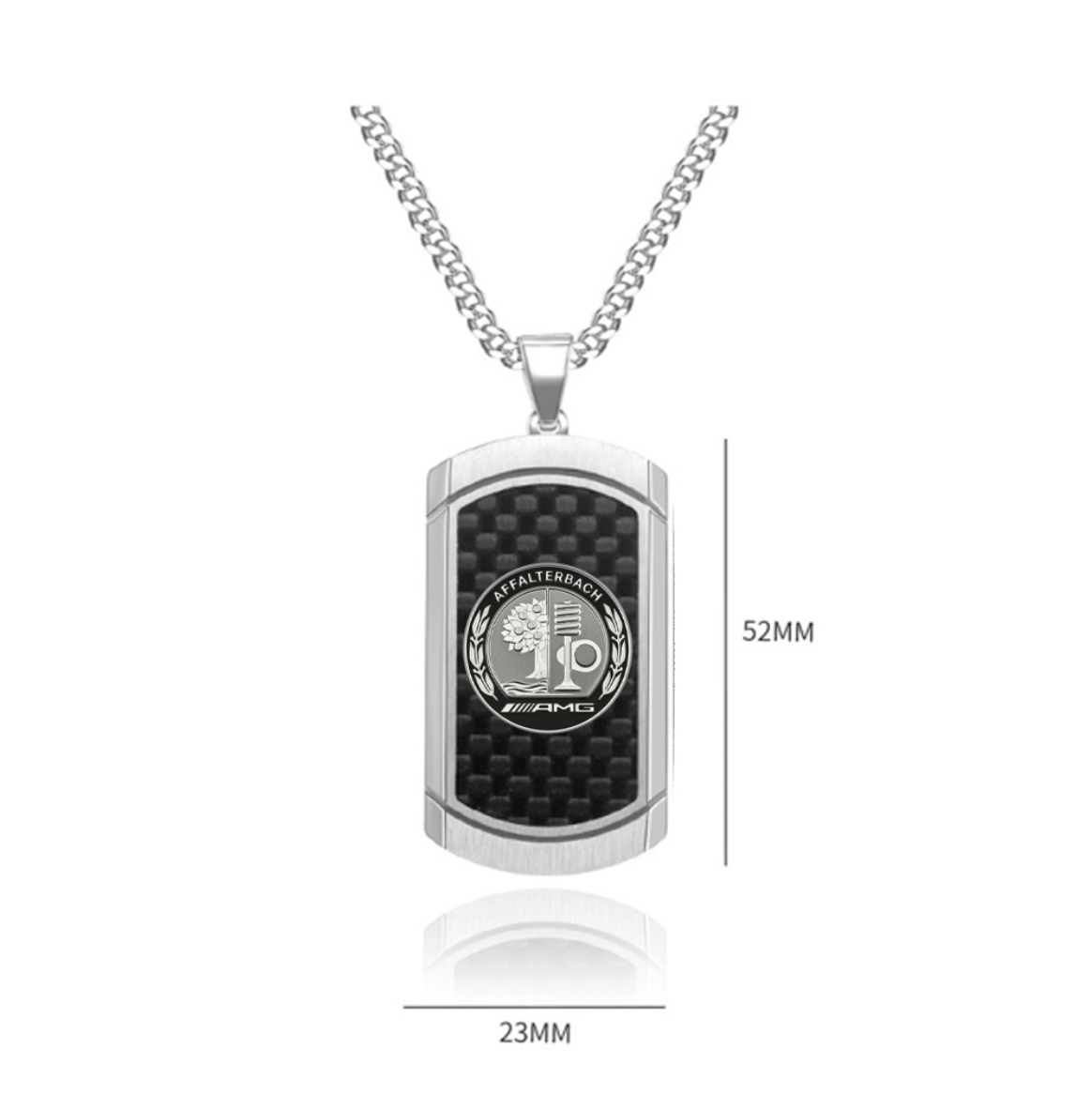 AMG Afflaterbach Carbon Fiber Dogtag
