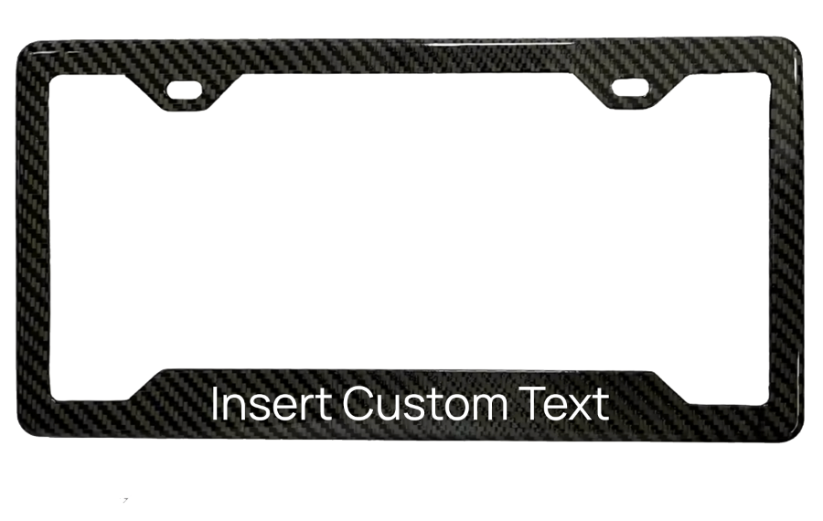 Custom Carbon Fiber Plate Frame
