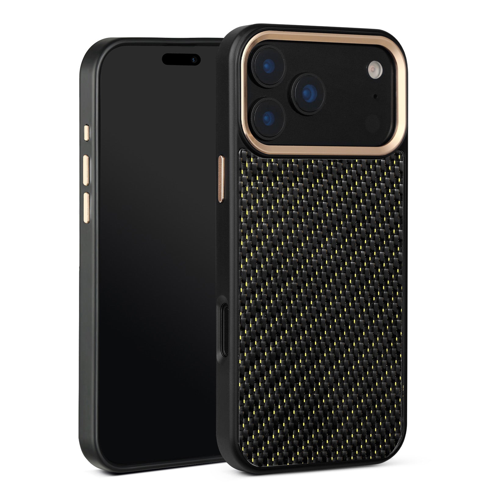 Gold 3k Carbon Phone Case