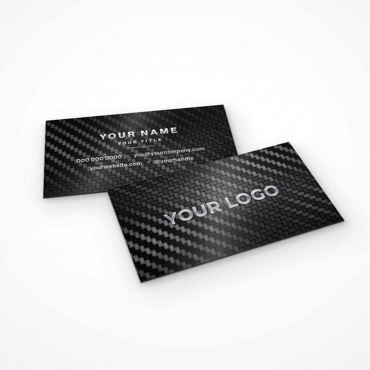 Carbon Fiber Business Cards