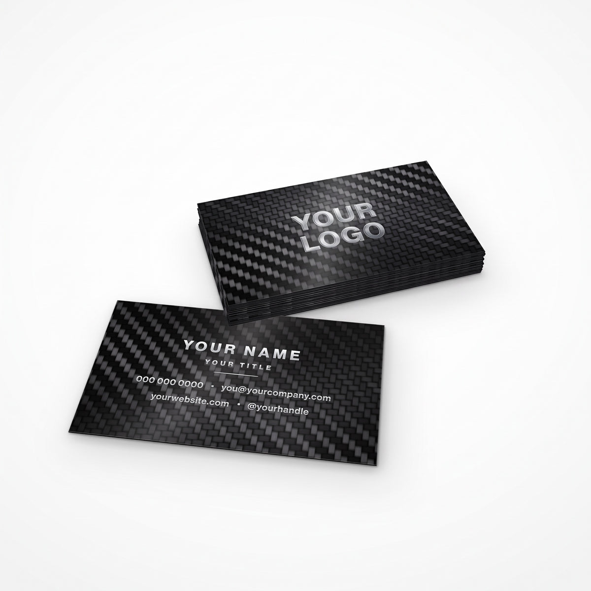Carbon Fiber Business Cards
