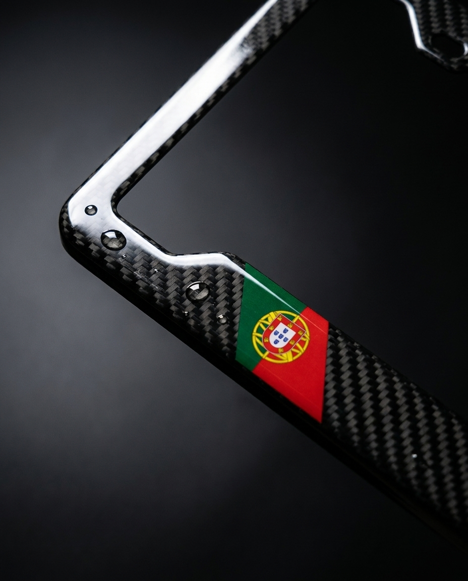 Portugal carbon fiber plate frame macro