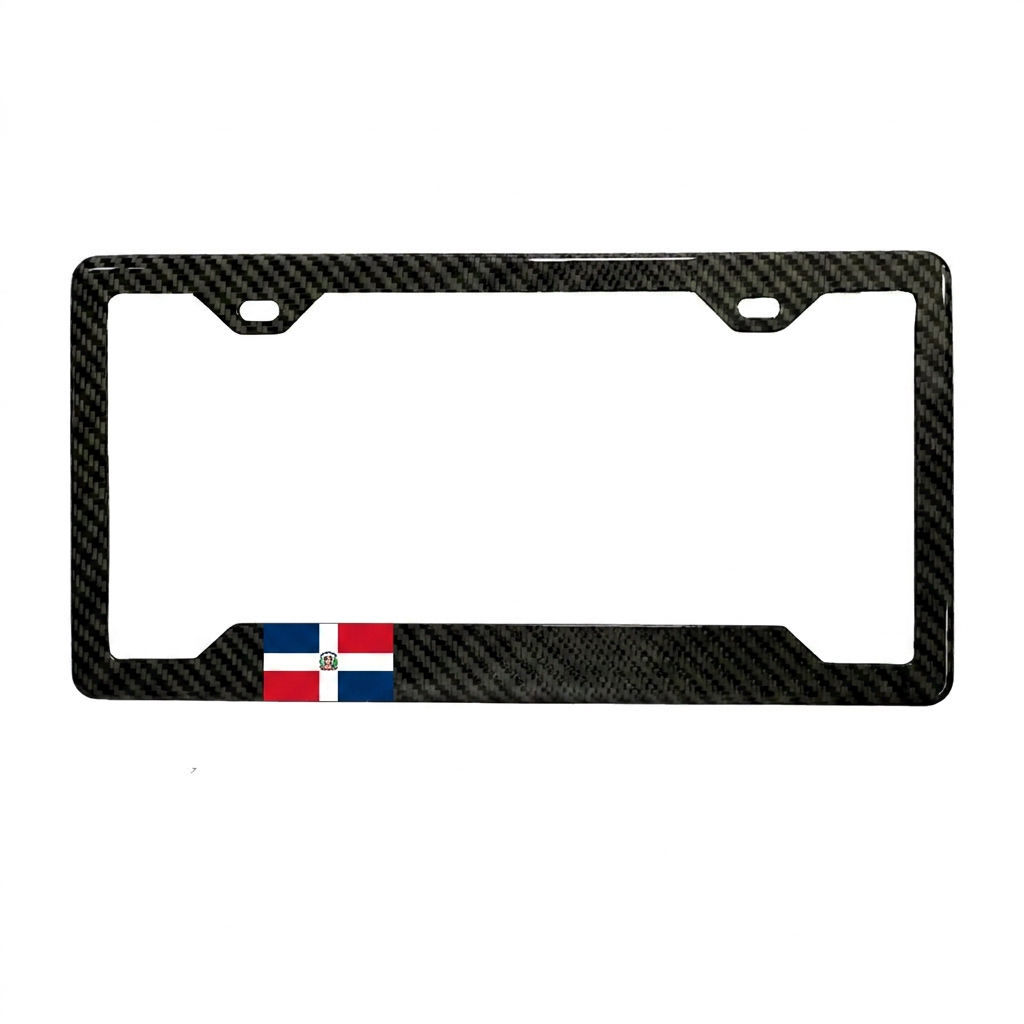 Puerto Rico carbon fiber plate frame