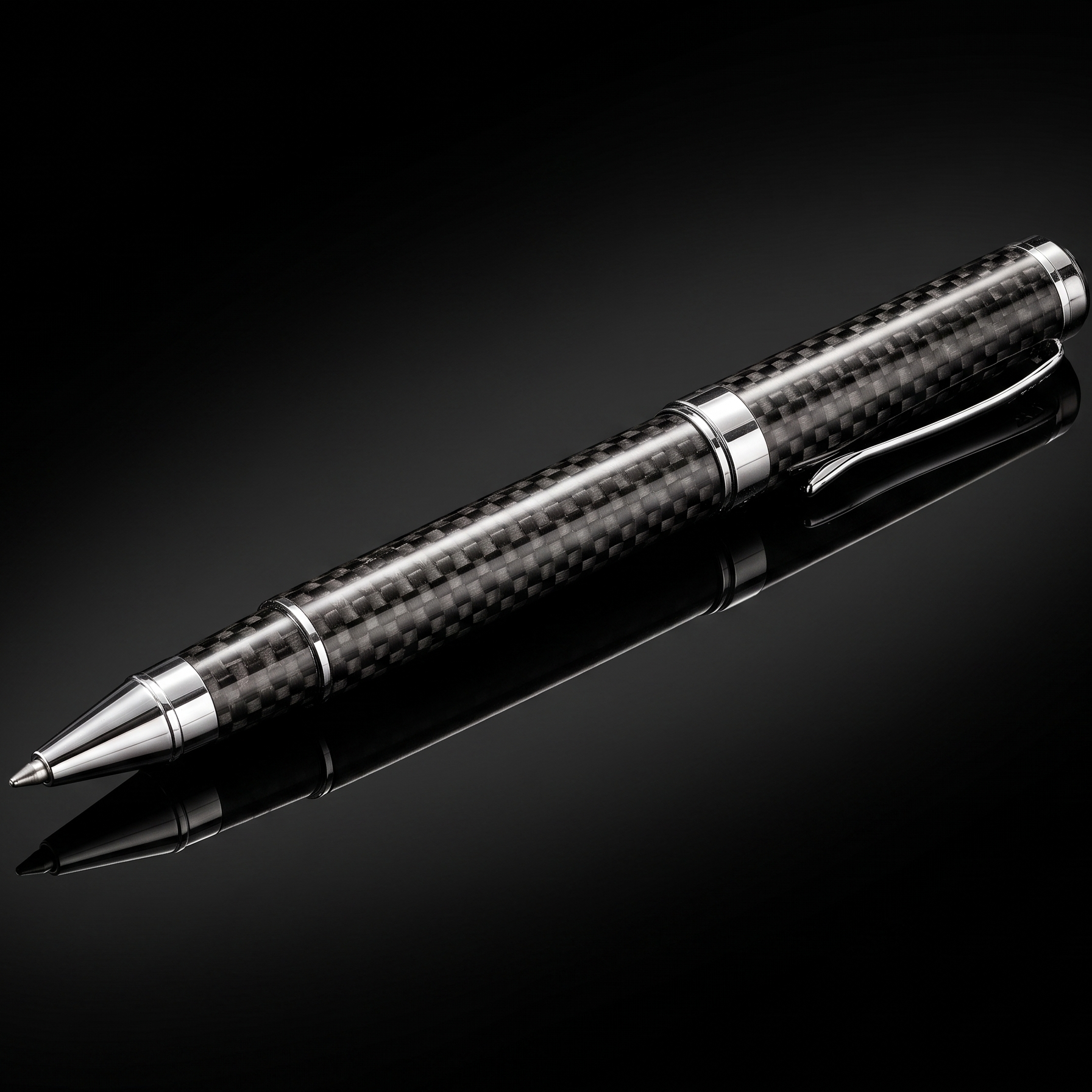 CarbonInk carbon fiber pen — black
