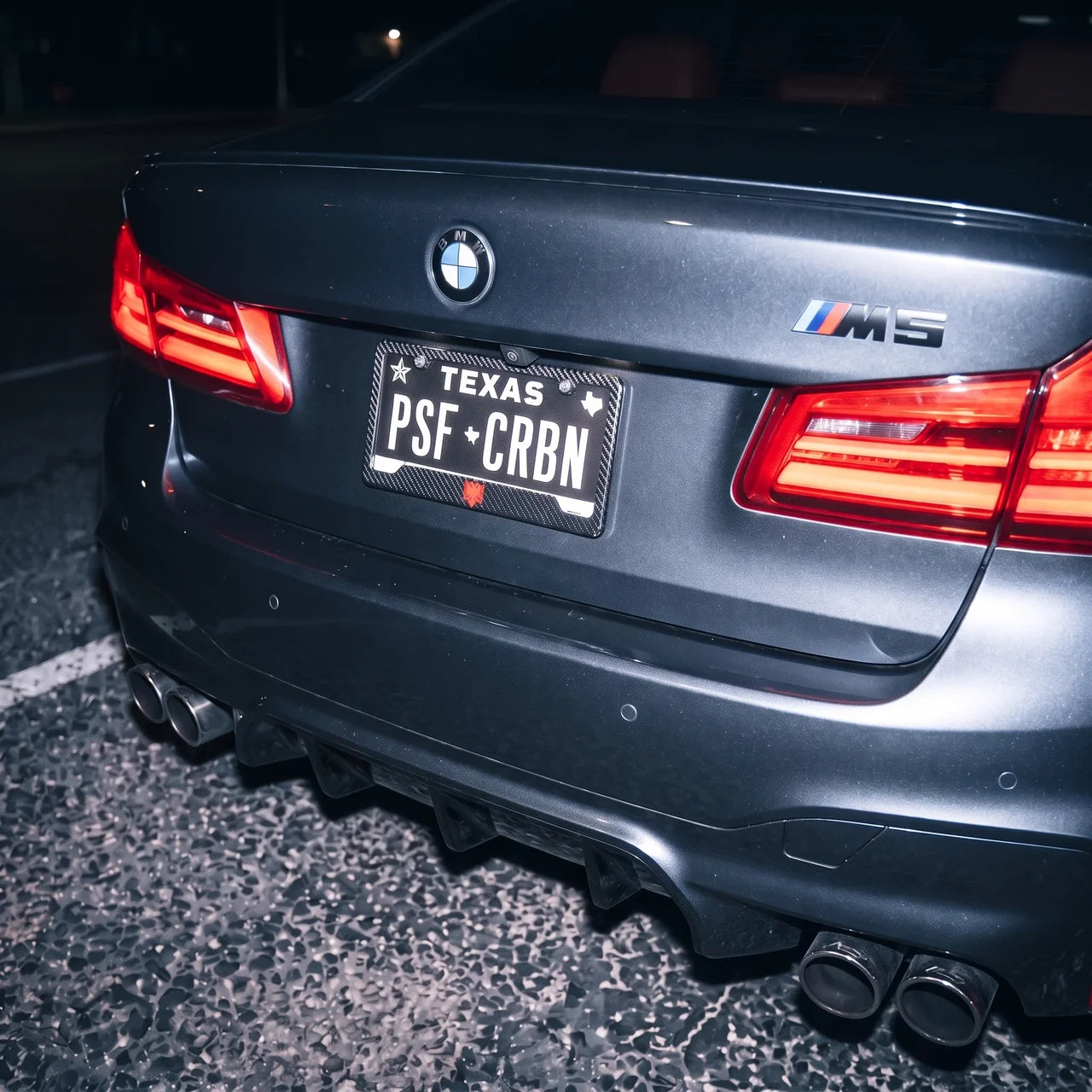 Albania Flag Carbon Fiber License Plate Frame