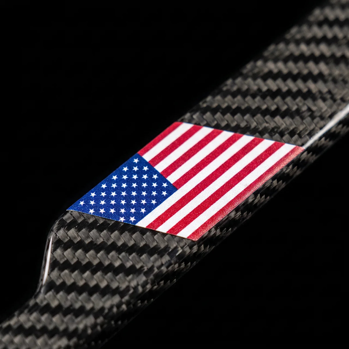 USA Carbon Fiber License Plate Frame