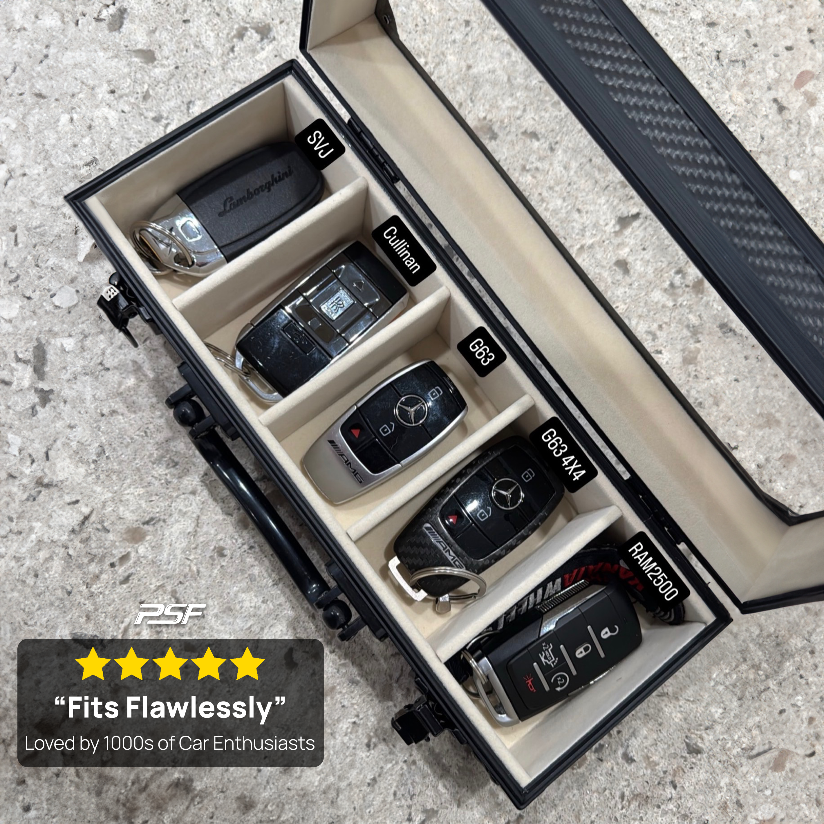The Motorcase Forged Carbon
