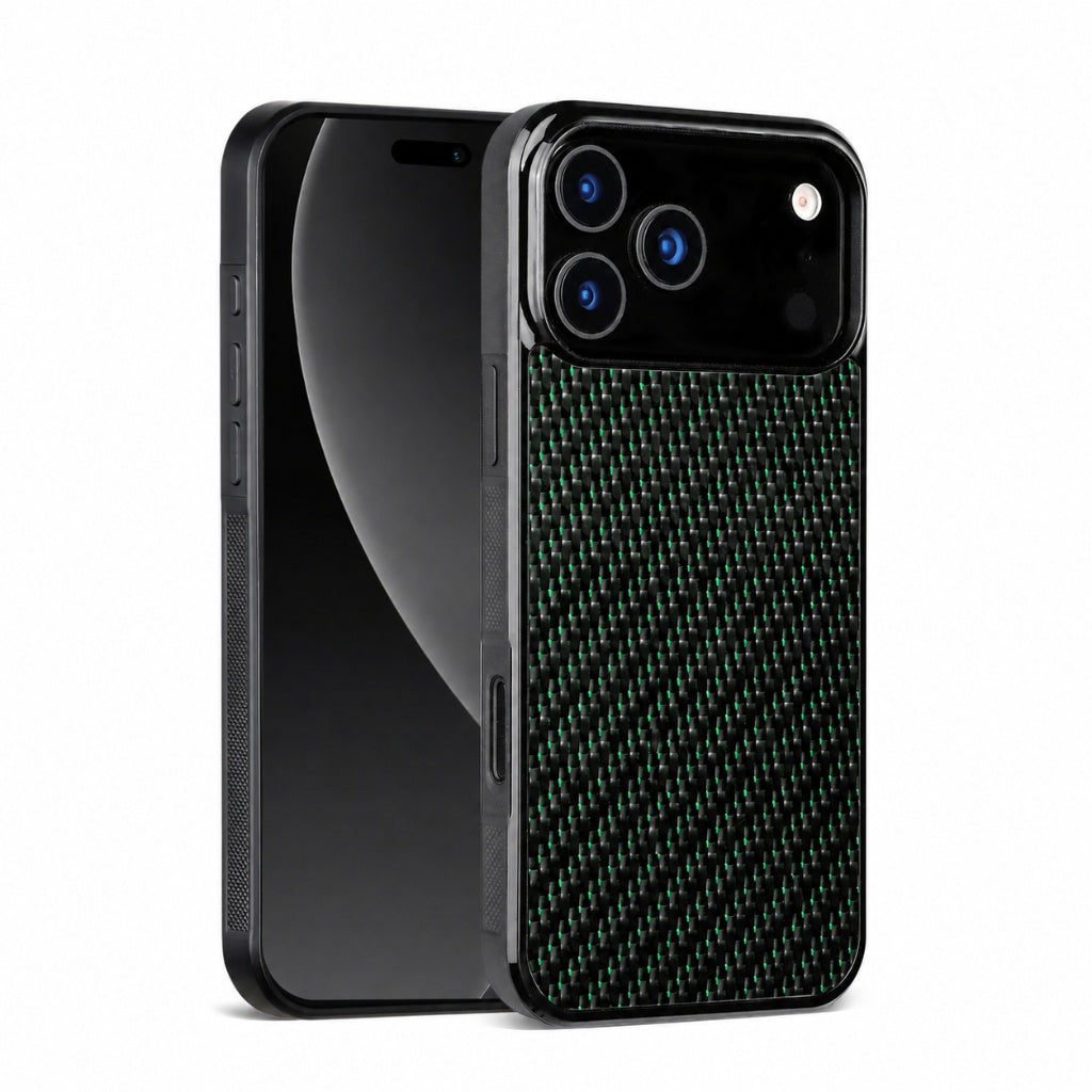 Green 3k Carbon Phone Case