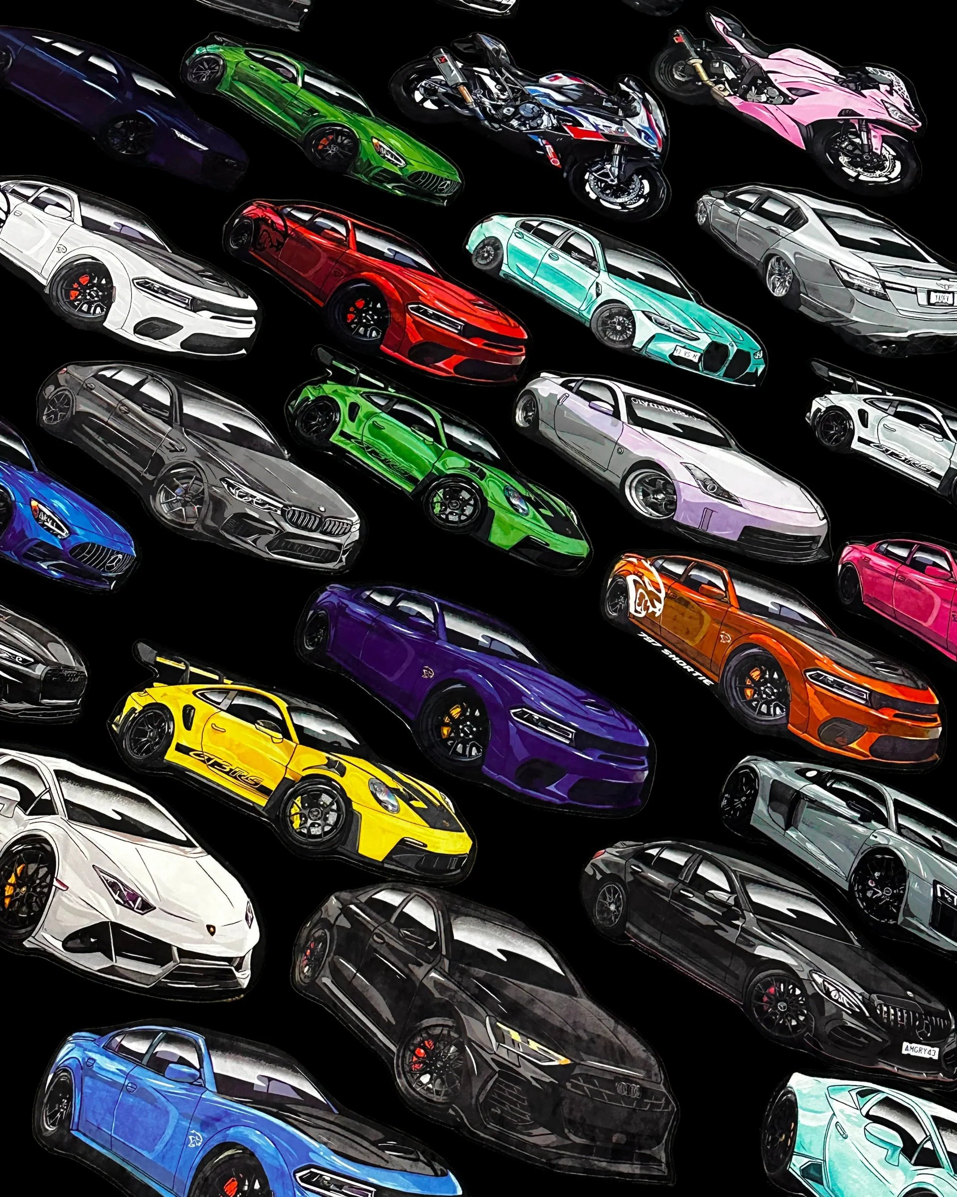 CUSTOM CAR RUG