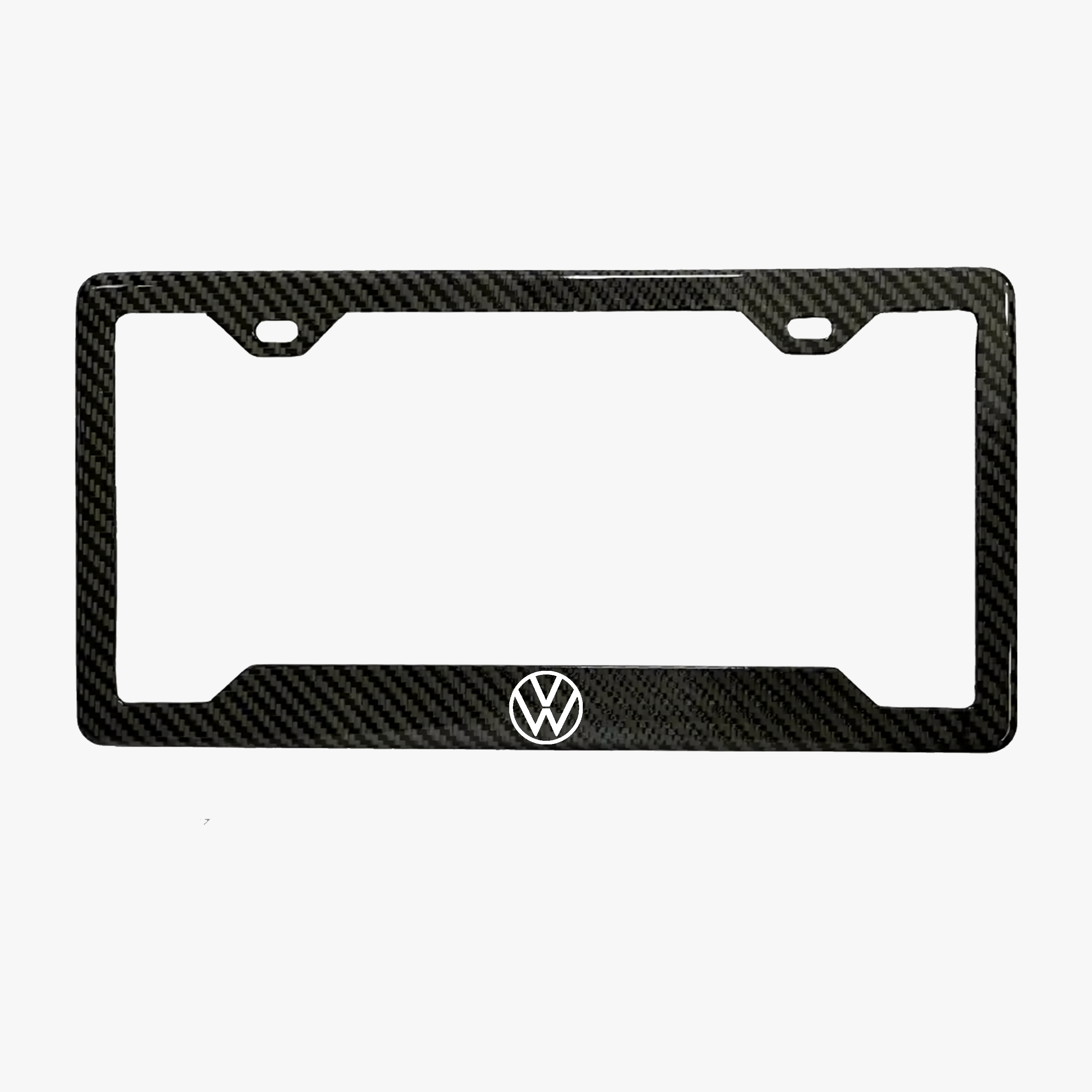 VW Carbon Fiber Plate Frame