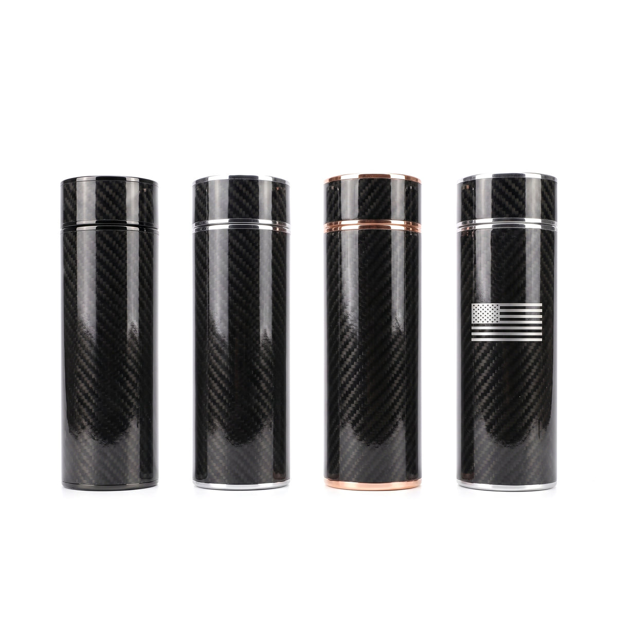 CarbonFlow in Black, Silver, Gold and Silver USA