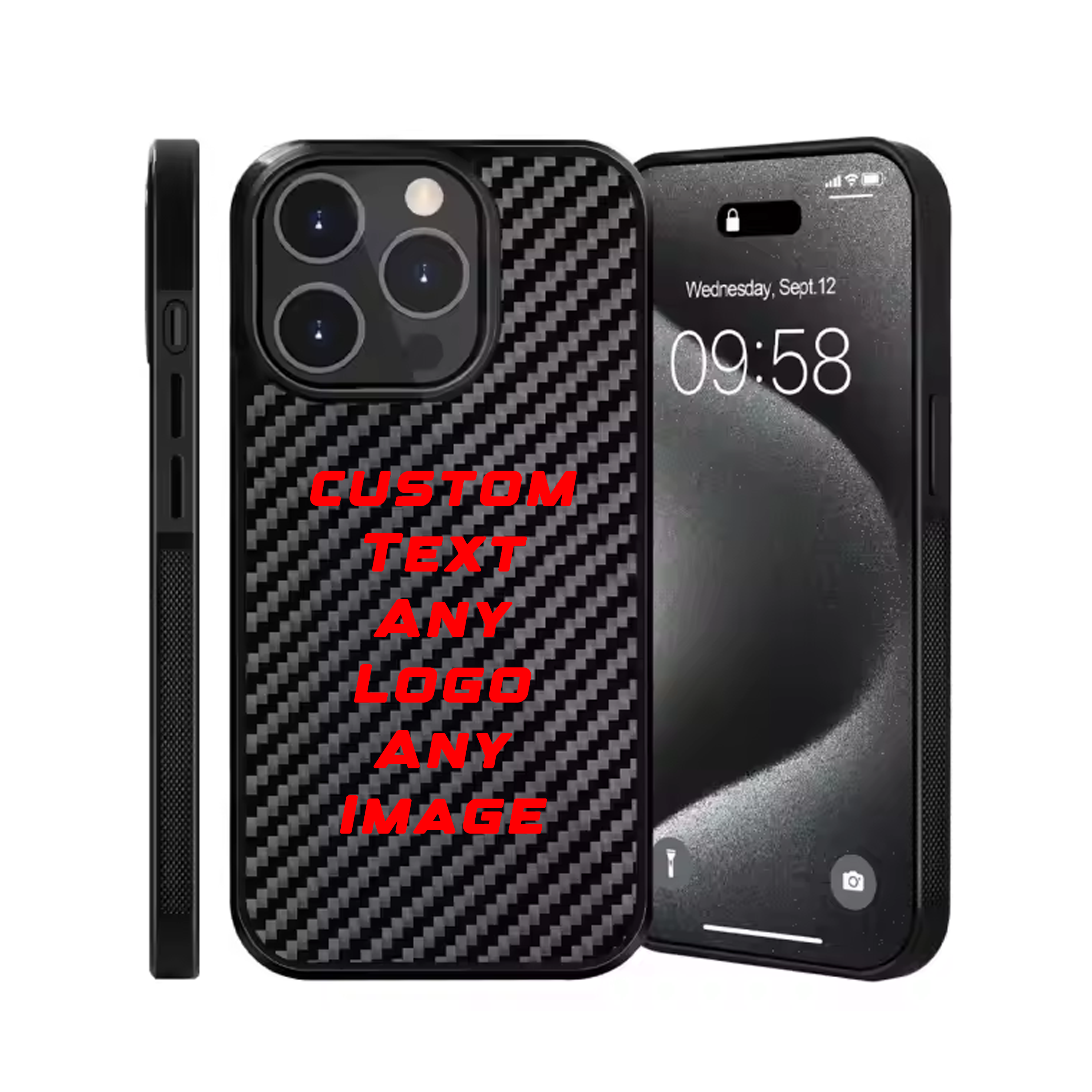 Custom Carbon Phone Case (iPhone and Samsung)