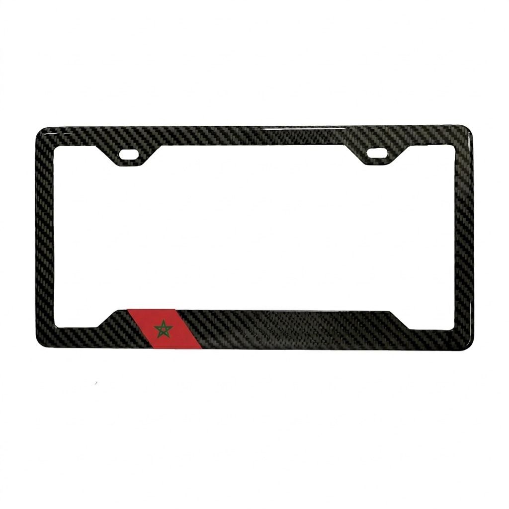 Puerto Rico carbon fiber plate frame
