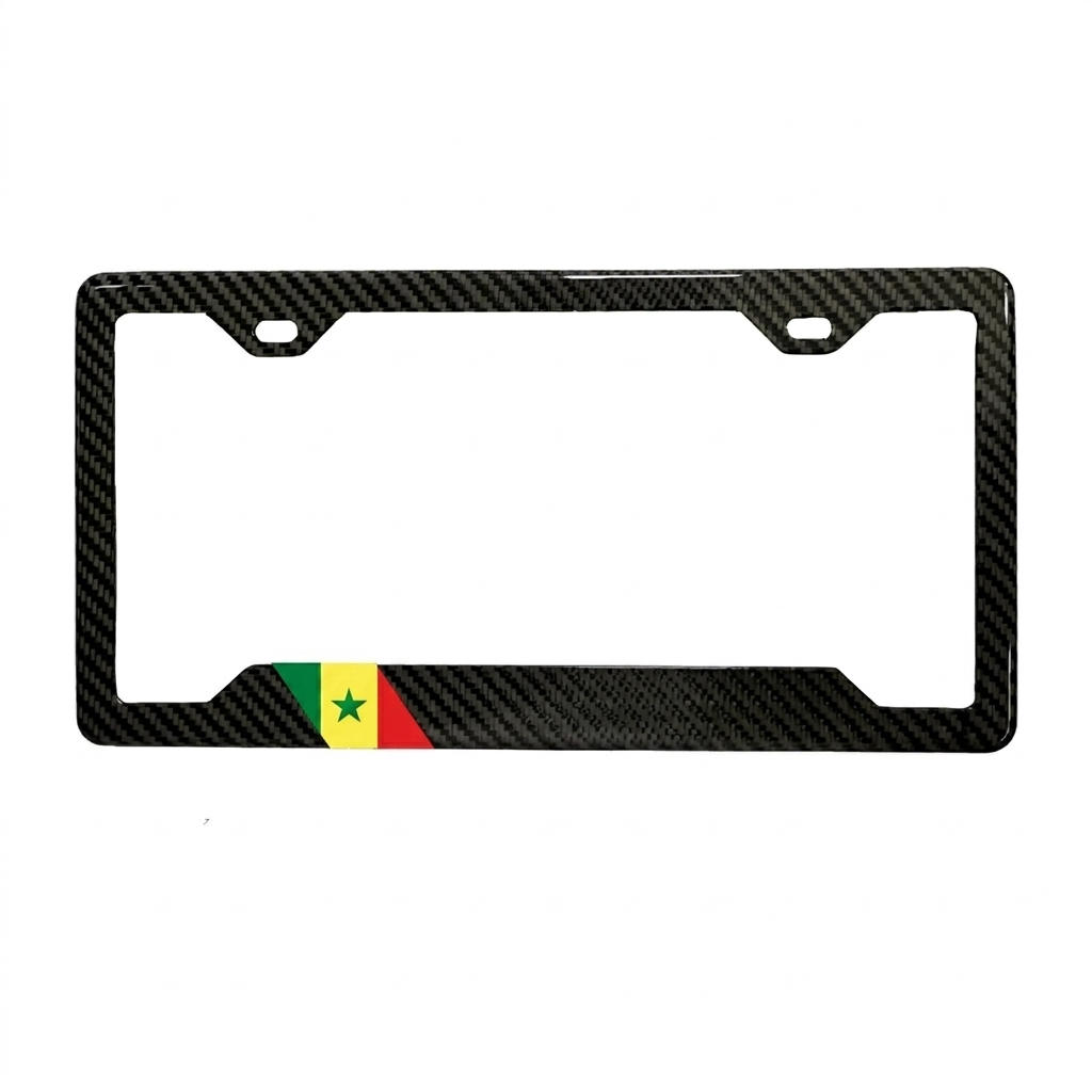 Puerto Rico carbon fiber plate frame