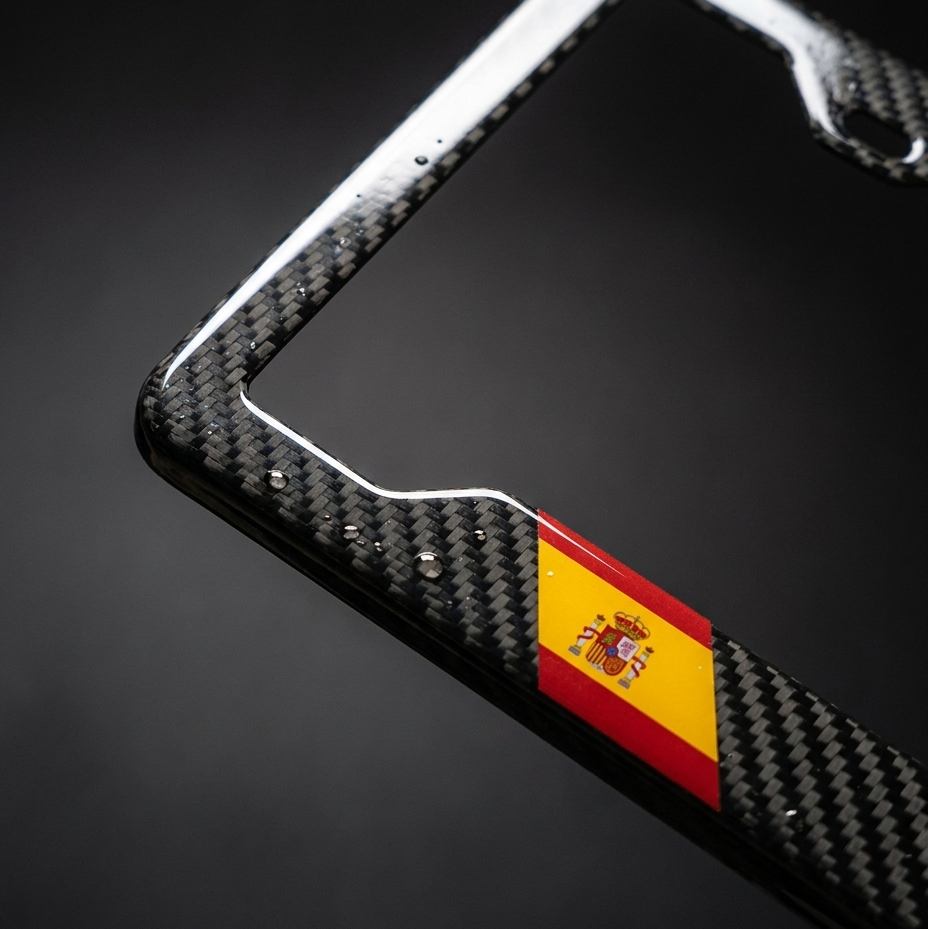 Spain carbon fiber plate frame macro