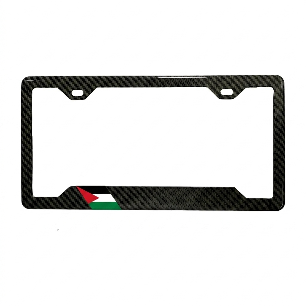 Puerto Rico carbon fiber plate frame