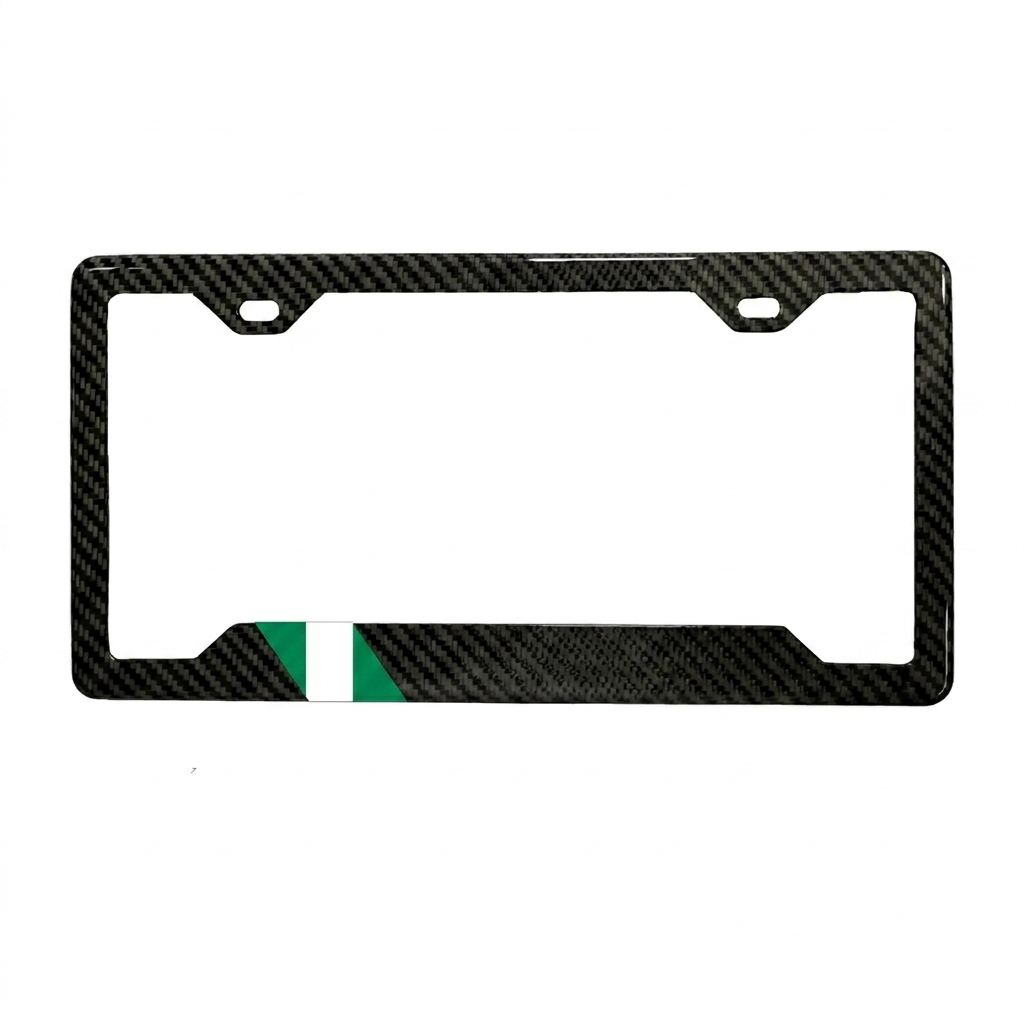 Puerto Rico carbon fiber plate frame