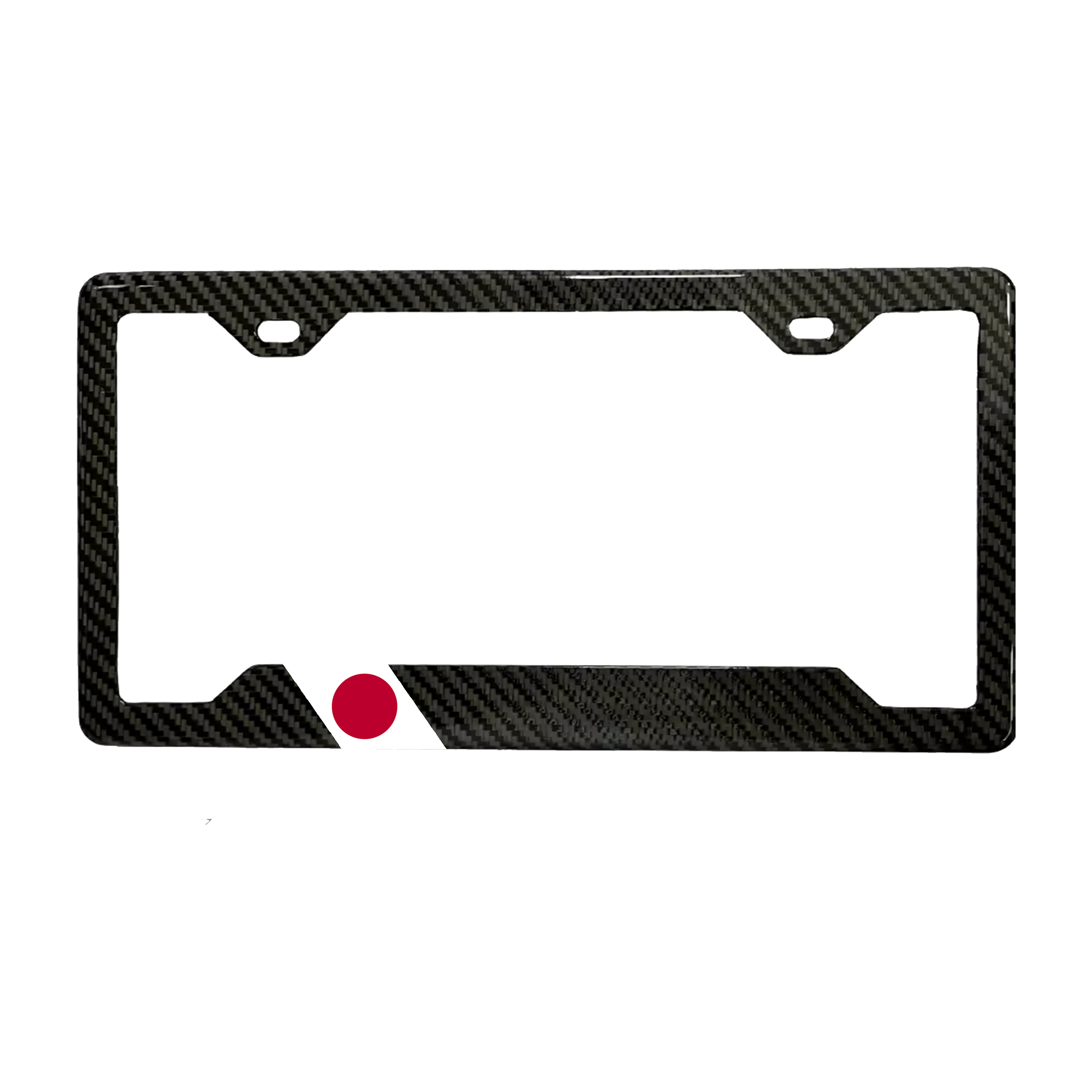 Japan Flag Plate Frame