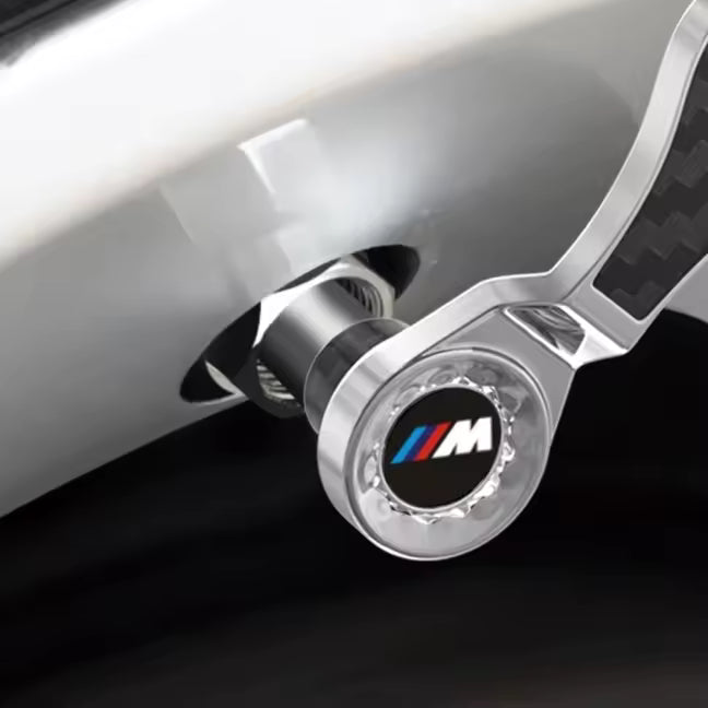BMW ///M Carbon Fiber Valve Stem Caps