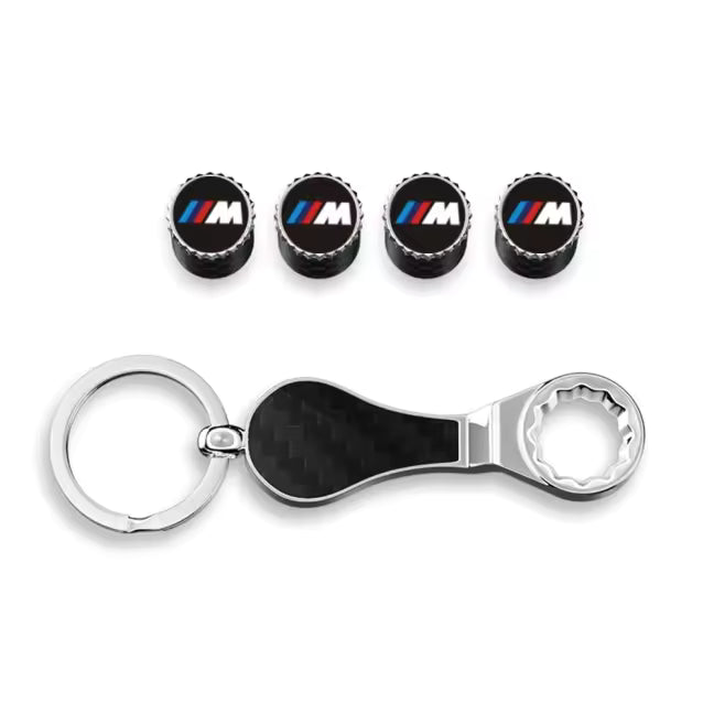 BMW ///M Carbon Fiber Valve Stem Caps