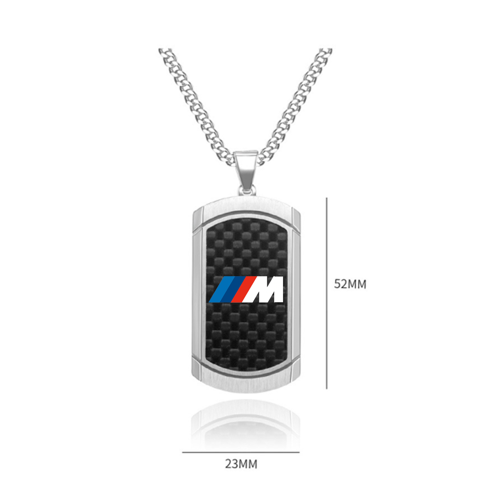 M Carbon Necklace