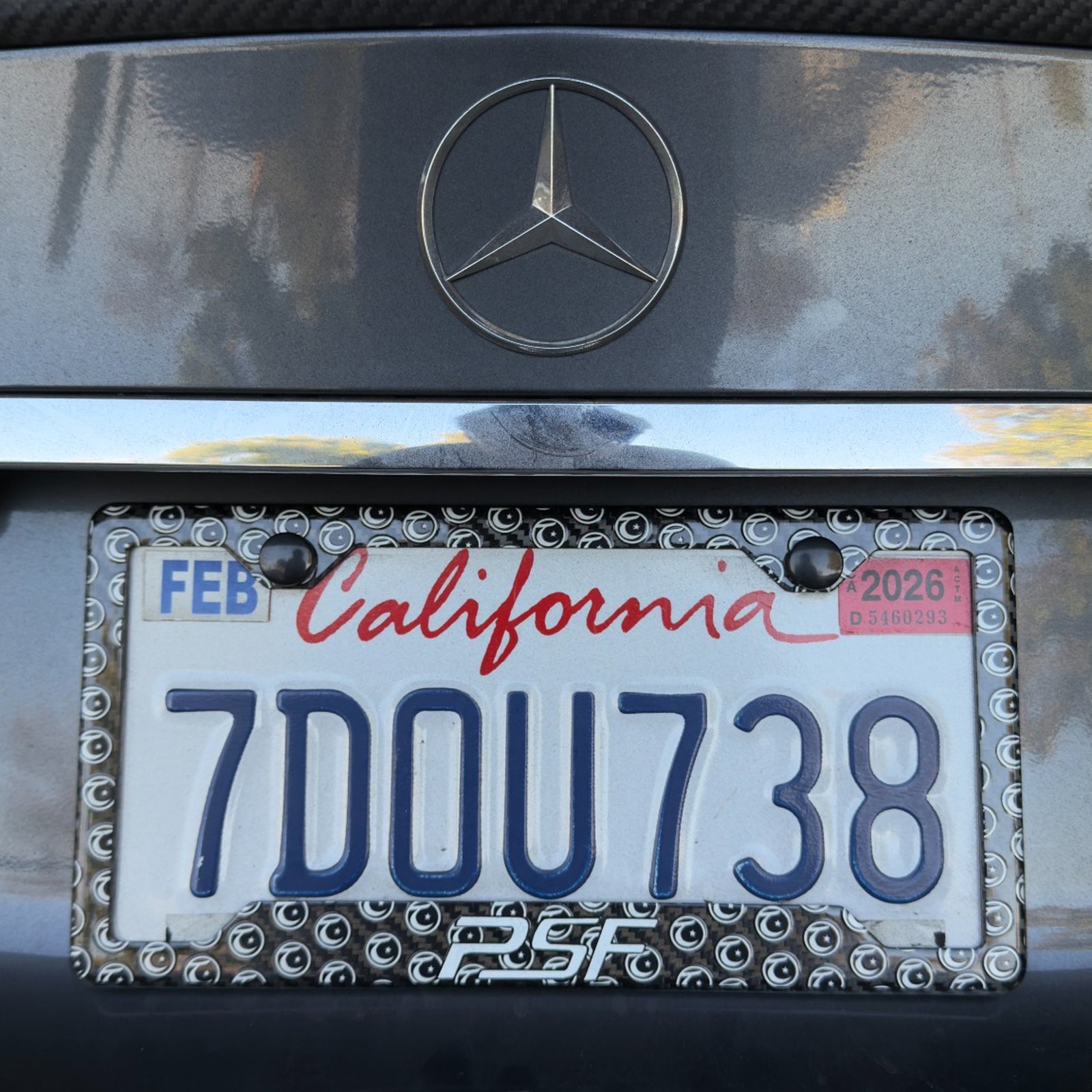 Puerto Rico carbon fiber plate frame